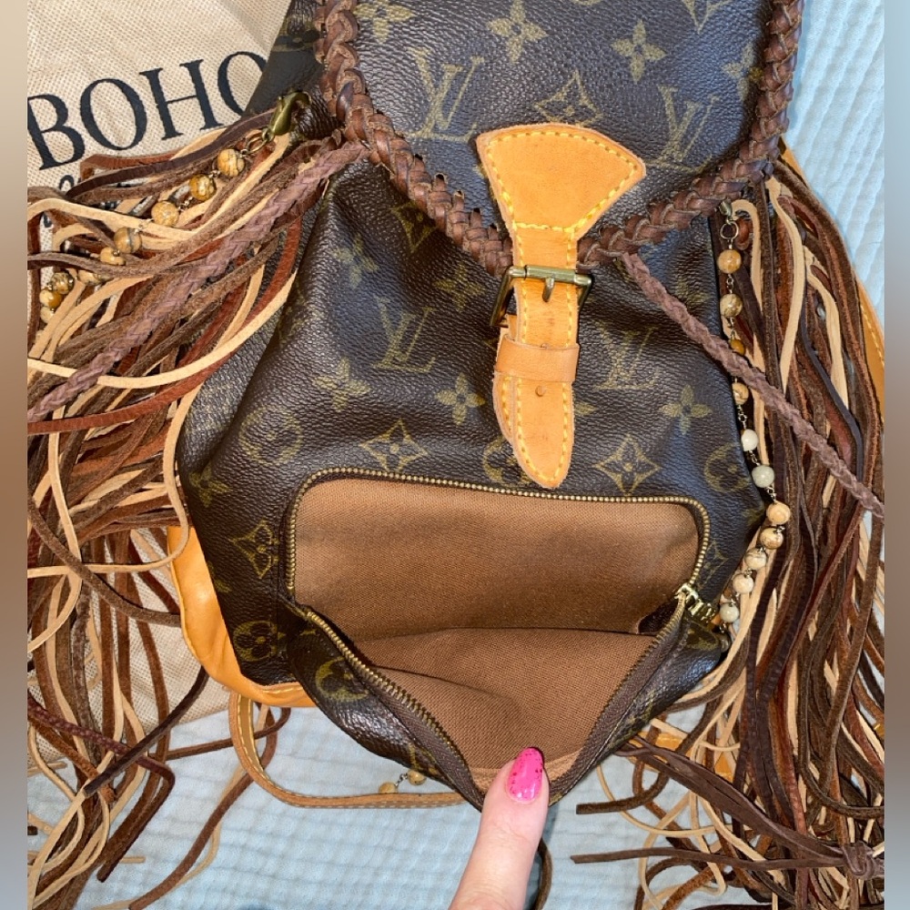 Vintage Boho Bags VBB Authentic Vintage Louis Vuitton Montsouris MM Backpack - Picture 4 of 6